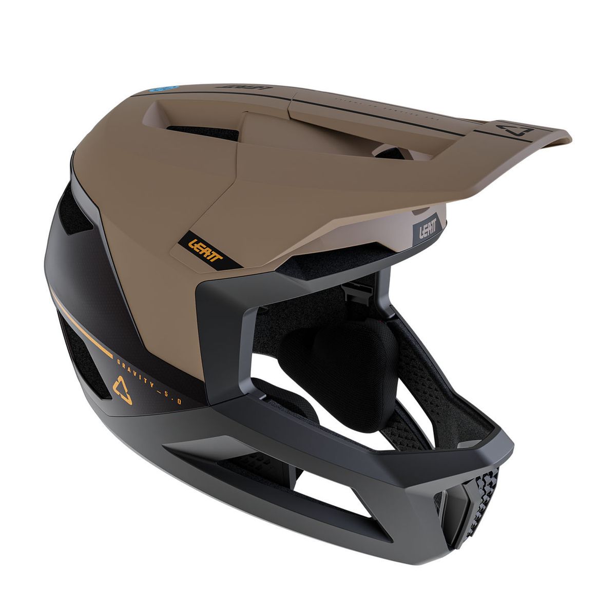 🧠🤎 Casco Leatt MTB Gravity 5.0 Marrón – Protección máxima, ligereza y estilo aventurero ⚡🚵‍♂️