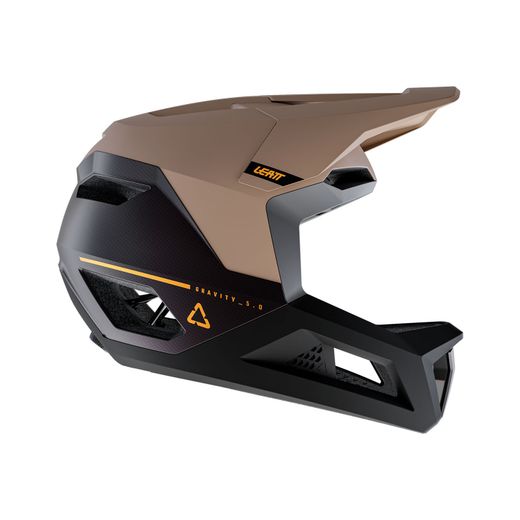 🧠🤎 Casco Leatt MTB Gravity 5.0 Marrón – Protección máxima, ligereza y estilo aventurero ⚡🚵‍♂️