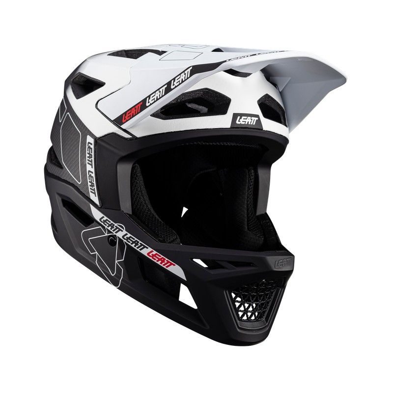 🚵‍♂️⚡ Casco Leatt MTB Gravity 6.0 Carbon Blanco – Seguridad, Ligereza y Rendimiento de Alta Gama 🛡️🏆 L