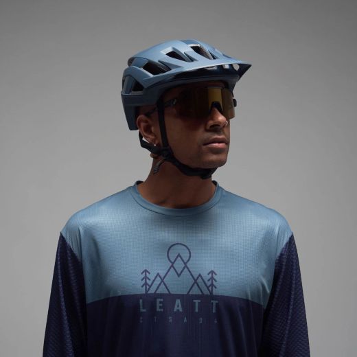 💙🚵‍♂️ Casco Leatt MTB Trail 3.0 Azul | Protección, confort y estilo sobre el sendero 🌲⚡