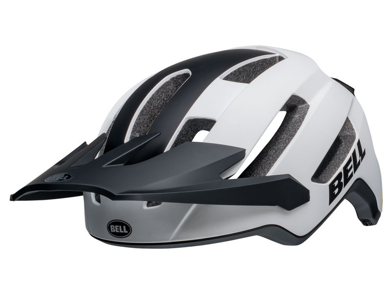 Casco Mtb Bell 4forty Air Mips Blanco Mate/Negro Ebike-On