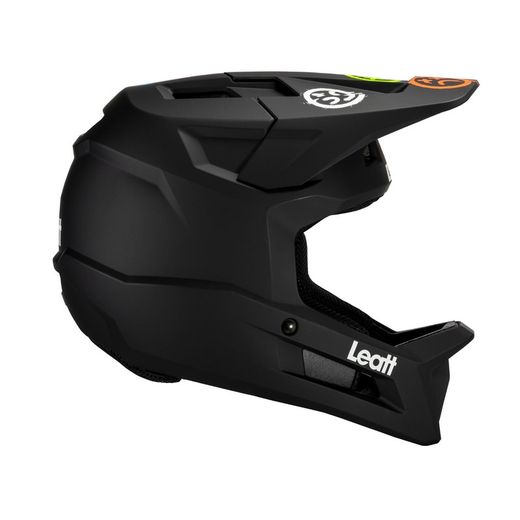 Casco Leatt MTB Gravity 1.0 Jr Negro - Protección Total para los Pequeños Ciclistas Aventureros