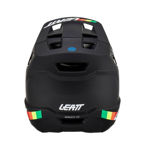 🚵‍♂️💥 Casco Leatt MTB Gravity 1.0 V23 Negro – Protección Profesional para Riders Exigentes 🛡️⚡