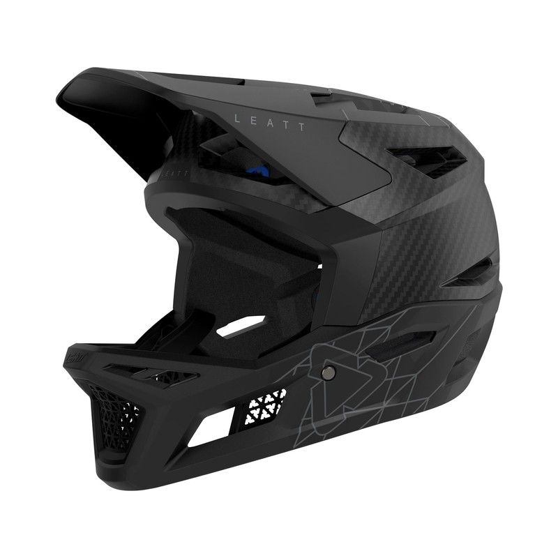 🚵‍♂️⚡ Casco Leatt MTB Gravity 6.0 Carbon V23 Stealth – El Futuro de la Protección y el Rendimiento en el MTB 🛡️💨 L