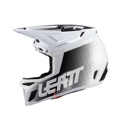🚵‍♀️💥 Casco Leatt MTB Gravity 8.0 Blanco – Protección y Comodidad para los Aventureros del Mountain Bike 🛡️🌲