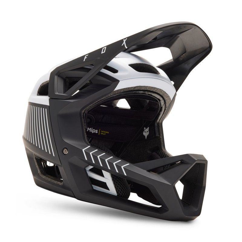 Casco Fox proframe rs mash Negro/Blanco — Ebike-On
