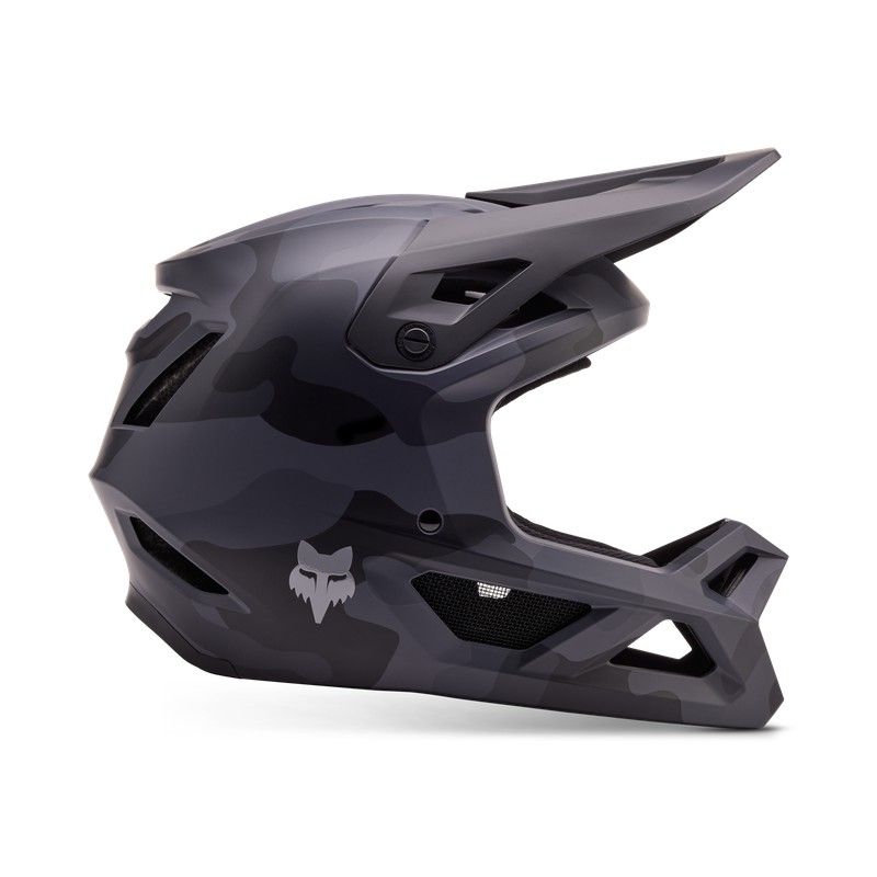 🪖🔥 Casco Fox Rampage Camo – Protección Integral para Downhill, Enduro y Bike Park