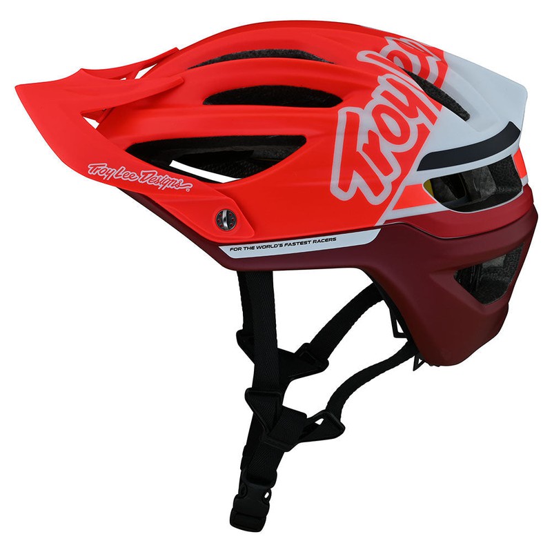 Casco Troy Lee A2 Mips Rojo Gris Ebike On