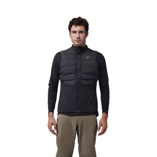 🦊🔥 Chaleco Fox Flexair Fire – Protección Ligera y Térmica para MTB Negro 🚵‍♂️🌲
