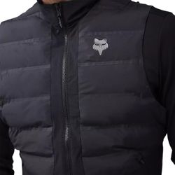 🦊🔥 Chaleco Fox Flexair Fire – Protección Ligera y Térmica para MTB Negro 🚵‍♂️🌲