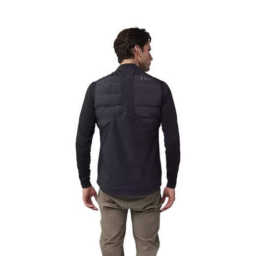 🦊🔥 Chaleco Fox Flexair Fire – Protección Ligera y Térmica para MTB Negro 🚵‍♂️🌲
