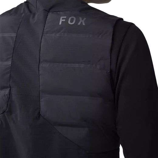 🦊🔥 Chaleco Fox Flexair Fire – Protección Ligera y Térmica para MTB Negro 🚵‍♂️🌲