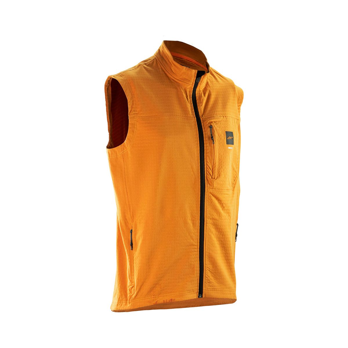 💛🚵‍♂️ Chaleco Leatt MTB ThermaFlow 5.0 Amarillo Lager – Protección térmica ligera y libertad de movimiento ❄️🔥 L