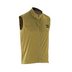 🤎🌬️ Chaleco Leatt MTB WindBlock 2.0 Marrón Brass – Protección ligera con estilo aventurero 🚵‍♂️🍂