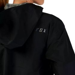 🧥🌧️🚵‍♀️ Chaqueta Fox Impermeable Defend 3-Layer para Mujer | Protección Total contra el Clima – Negra ⚫❄️