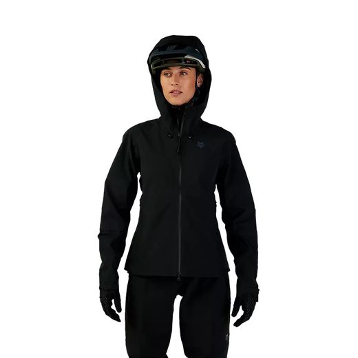 🧥🌧️🚵‍♀️ Chaqueta Fox Impermeable Defend 3-Layer para Mujer | Protección Total contra el Clima – Negra ⚫❄️