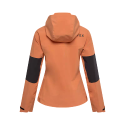 🚵‍♂️💨 Chaqueta Fox Impermeable Defend 3-Layer para Mujer – Protección Total contra el Clima Color Coral