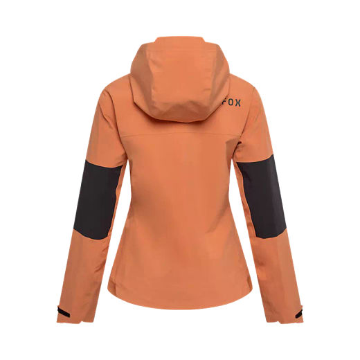 🚵‍♂️💨 Chaqueta Fox Impermeable Defend 3-Layer para Mujer – Protección Total contra el Clima Color Coral