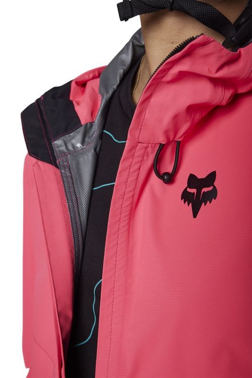 Chaqueta Fox Impermeable Ranger Lunar 2.5l Para Mujer Color Rosa