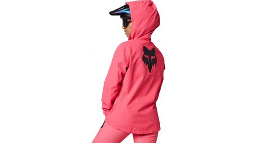 Chaqueta Fox Impermeable Ranger Lunar 2.5l Para Mujer Color Rosa