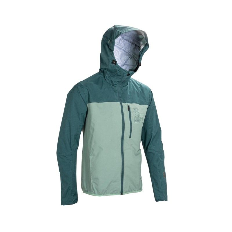 🚵‍♂️🌿 Chaqueta Leatt MTB HydraDri 2.0 Pistachio: Protección Avanzada y Estilo para tus Rutas de MTB