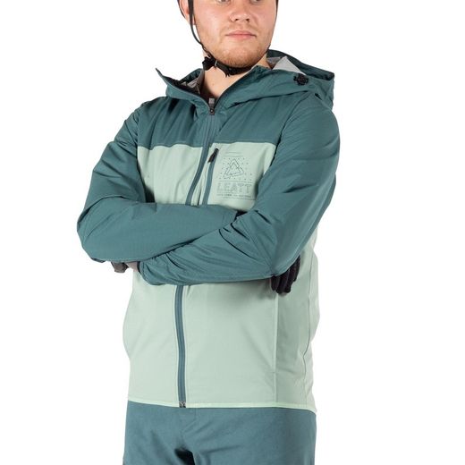 🚵‍♂️🌿 Chaqueta Leatt MTB HydraDri 2.0 Pistachio: Protección Avanzada y Estilo para tus Rutas de MTB