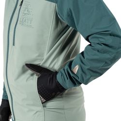 🚵‍♂️🌿 Chaqueta Leatt MTB HydraDri 2.0 Pistachio: Protección Avanzada y Estilo para tus Rutas de MTB