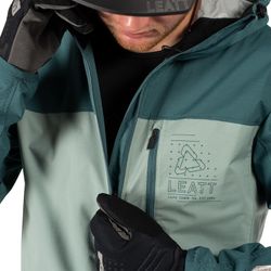 🚵‍♂️🌿 Chaqueta Leatt MTB HydraDri 2.0 Pistachio: Protección Avanzada y Estilo para tus Rutas de MTB