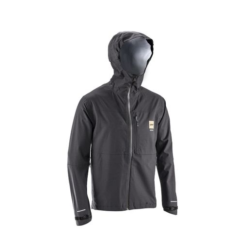 ⚫🚵‍♂️ Chaqueta Leatt MTB HydraDri 3.0 Jr Negro – Protección total para los jóvenes riders 🌧️🔥
