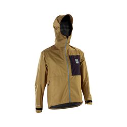 🤎🚵‍♀️ Chaqueta Leatt MTB HydraDri 3.0 Mujer Marrón Brass – Protección, confort y estilo en cualquier clima 🌧️✨