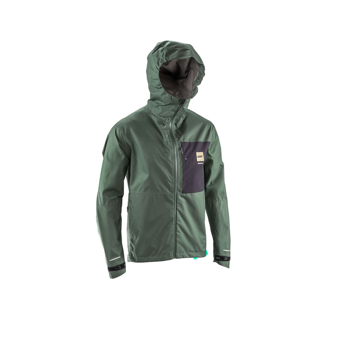 🌲🚵‍♂️ Chaqueta Leatt MTB HydraDri 3.0 Verde Spruce – Máxima protección y estilo para tus aventuras en la montaña 🌧️⚡ L