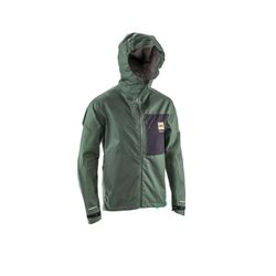 🌲🚵‍♂️ Chaqueta Leatt MTB HydraDri 3.0 Verde Spruce – Máxima protección y estilo para tus aventuras en la montaña 🌧️⚡