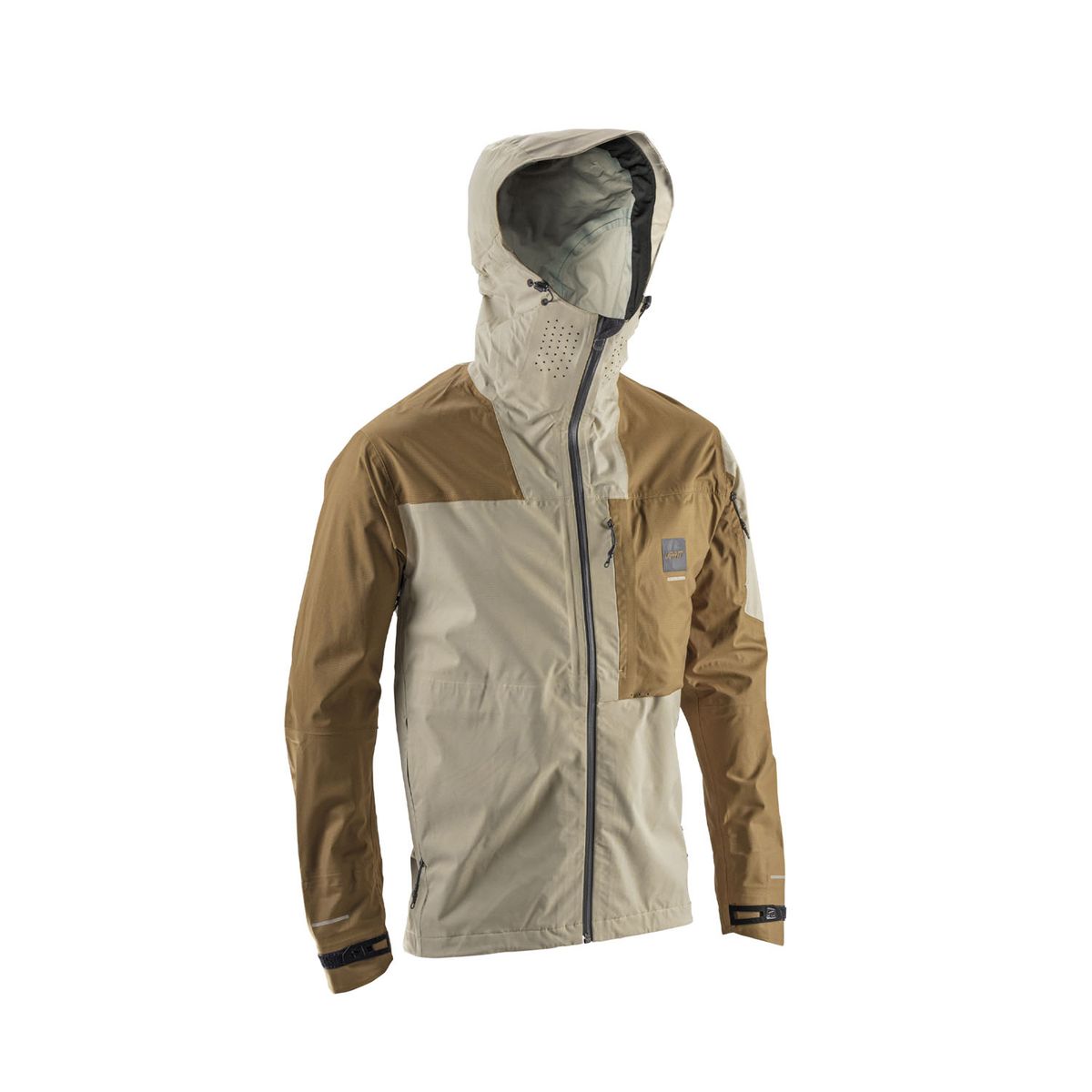 🤎🚵‍♂️ Chaqueta Leatt MTB HydraDri 5.0 Marrón Loam – Protección profesional para los días más duros 🌧️⚡ L