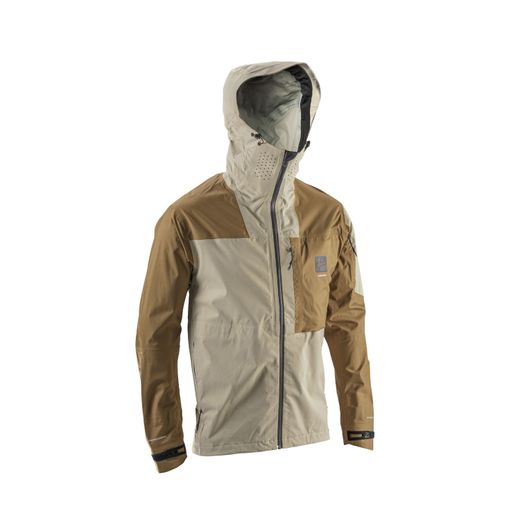 🤎🚵‍♂️ Chaqueta Leatt MTB HydraDri 5.0 Marrón Loam – Protección profesional para los días más duros 🌧️⚡
