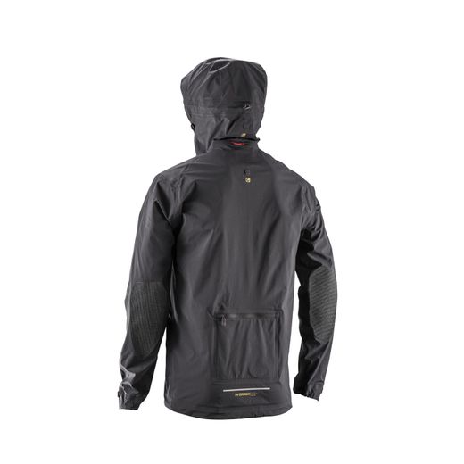 ⚫🚵‍♂️ Chaqueta Leatt MTB HydraDri 5.0 Negro – Protección total y rendimiento extremo en cualquier clima 🌧️🔥