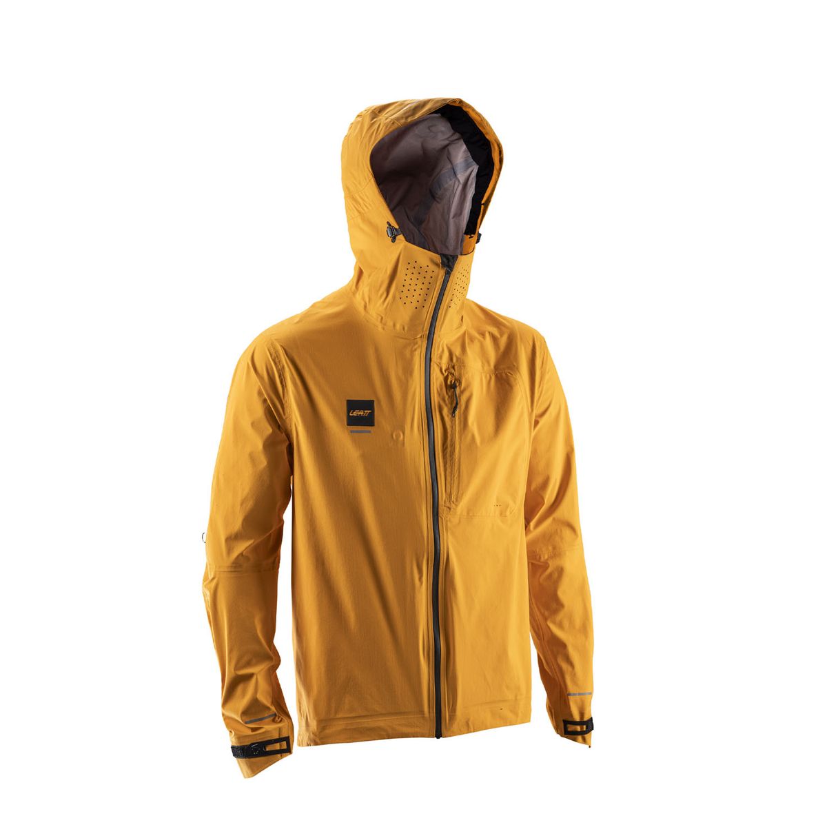 💛🚵‍♂️ Chaqueta Leatt MTB HydraDri 6.0 Amarillo Lager – Máxima protección y visibilidad para los riders más exigentes 🌧️⚡ L