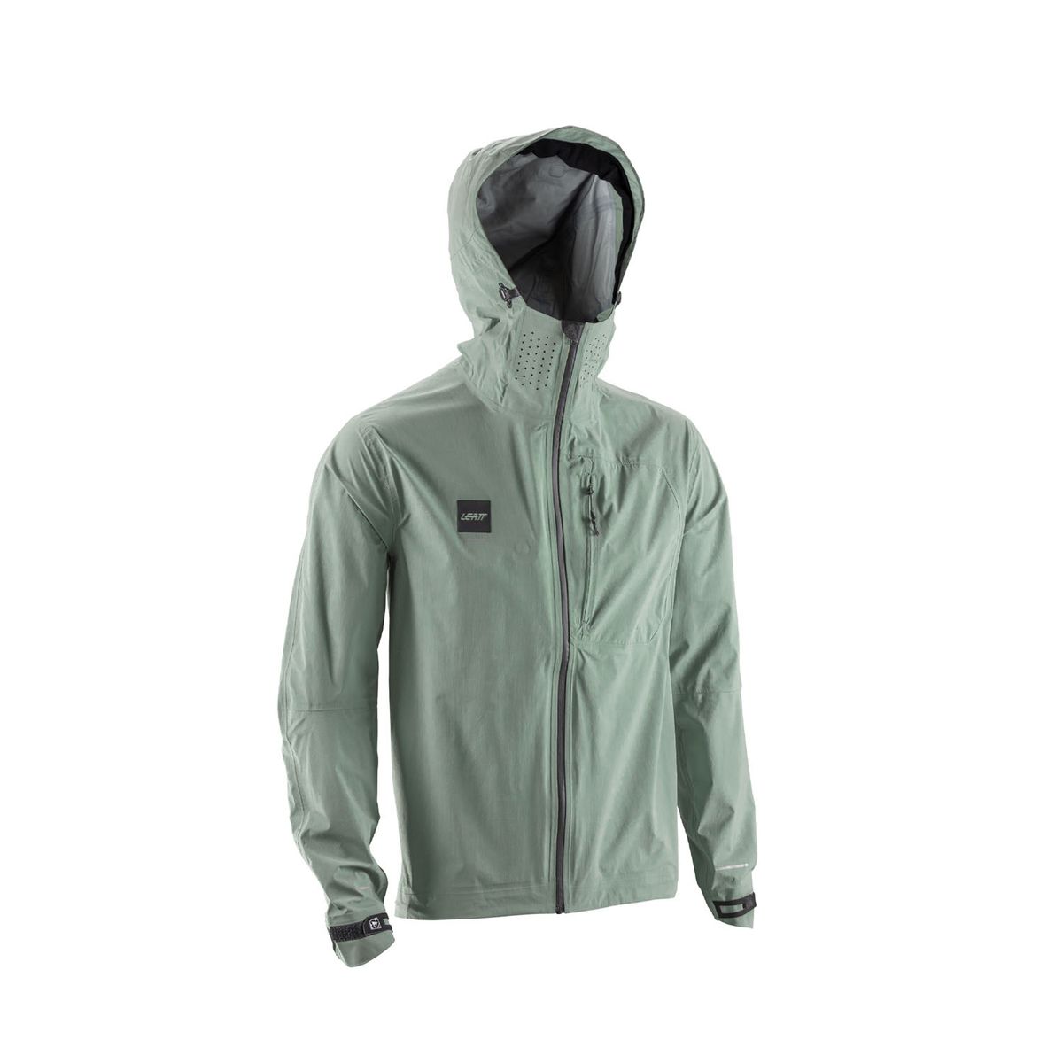 🌿🚵‍♂️ Chaqueta Leatt MTB HydraDri 6.0 Verde Mist – Protección total y rendimiento extremo en cualquier clima 🌧️⚡