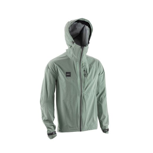 🌿🚵‍♂️ Chaqueta Leatt MTB HydraDri 6.0 Verde Mist – Protección total y rendimiento extremo en cualquier clima 🌧️⚡