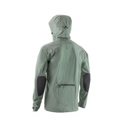 🌿🚵‍♂️ Chaqueta Leatt MTB HydraDri 6.0 Verde Mist – Protección total y rendimiento extremo en cualquier clima 🌧️⚡