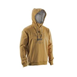 🤎🚵‍♂️ Sudadera Leatt MTB ThermaFlow 3.0 Marrón Brass – Calidez, comodidad y estilo para tus rutas más frías ❄️🔥