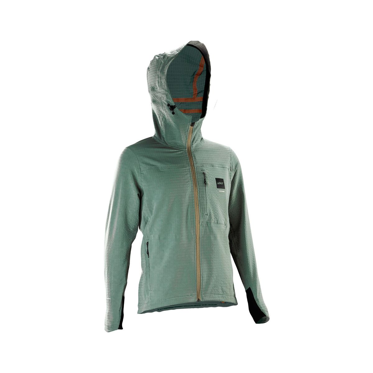 💚🚵‍♀️ Chaqueta Leatt MTB ThermaFlow 5.0 Mujer Verde Mist – Máximo confort térmico y estilo para tus rutas invernales ❄️🔥 L