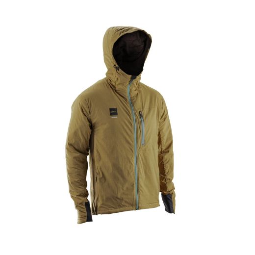 🤎❄️ Chaqueta Leatt MTB ThermaFlow 6.0 Marrón Brass | Protección térmica total para tus rutas invernales 🚵‍♀️🌨️