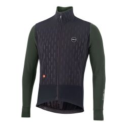 🌆🚴‍♂️ Chaqueta Nalini Ciclismo Urbano Hombre HP EMBOSSED JKT – Estilo y Protección para el Día a Día ❄️🔥