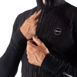 ❄️🚴‍♂️ Chaqueta Nalini HP EMBOSSED JKT 1 – Chaqueta Térmica 3D Estilo Commuting 🔥🌆