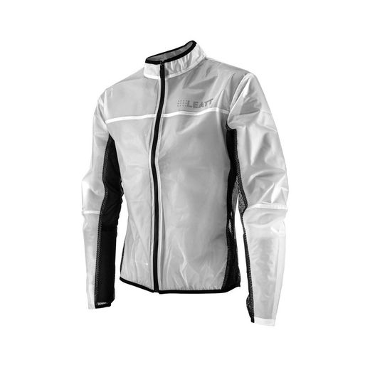🌧️🧥 Chubasquero Leatt MTB Traslúcido – Protección Ligera y Transparente para Ciclistas de Montaña 🚵‍♂️💨