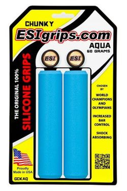 Puños Mtb Esigrips Chunky Aqua