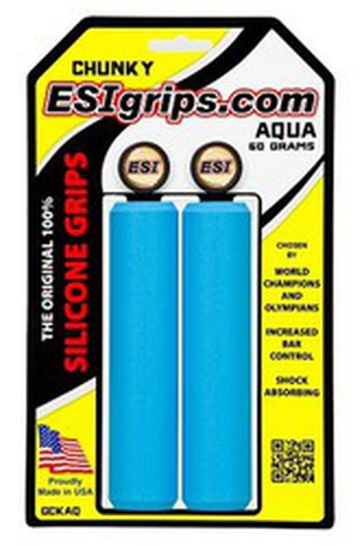 Puños Mtb Esigrips Chunky Aqua