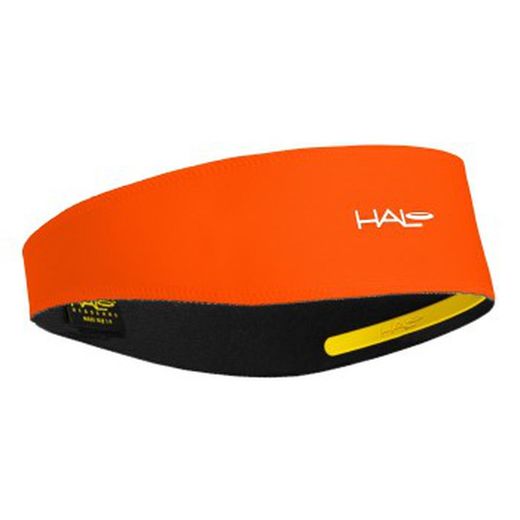🌀🔶💧 Cinta Deportiva 🏃‍♂️ HALO II Pullover Naranja  | Antisudor , Ultraligera 😌 y Transpirable  para Running y Fitness