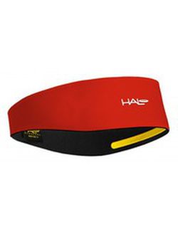 🔴💦 Cinta Deportiva Anti Sudor HALO V VELCRO® HEADBAND - Roja | Rendimiento, estilo y comodidad en cada entrenamiento 🏃‍♂️🚴‍♀️🔥