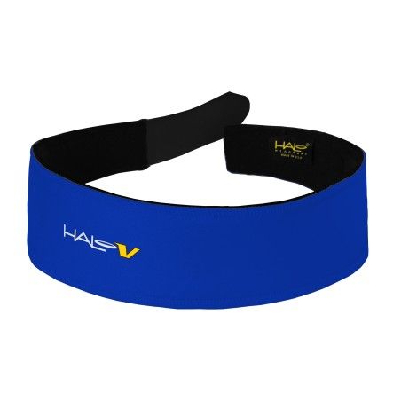 💦👑 Cinta Deportiva Anti Sudor HALO V VELCRO® - Royal Blue | Rendimiento real en cada entrenamiento 🔵🏋️
